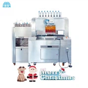 8 Color Liquid Food Machine CCD gép