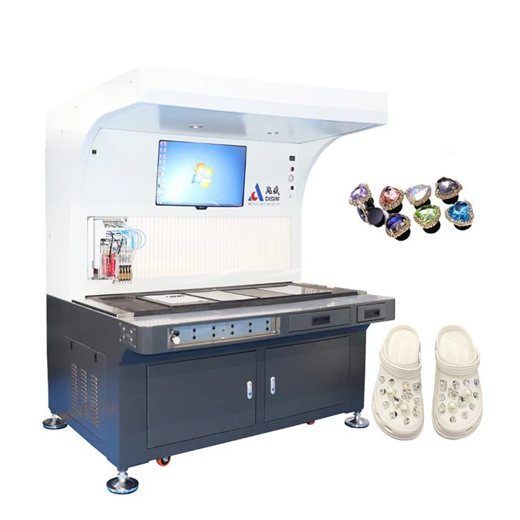 Button Bonding Machine With Computerized Operating System